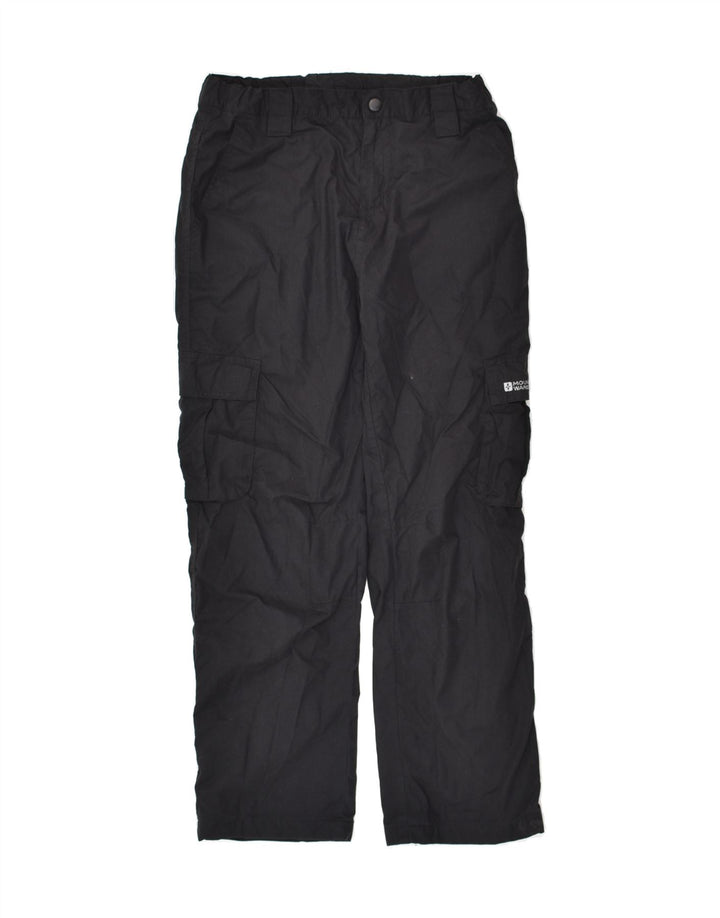 MOUNTAIN WAREHOUSE Girls Windbreaker Trousers 11-12 Years W26 L24 Black | Vintage Mountain Warehouse | Thrift | Second-Hand Mountain Warehouse | Used Clothing | Messina Hembry 