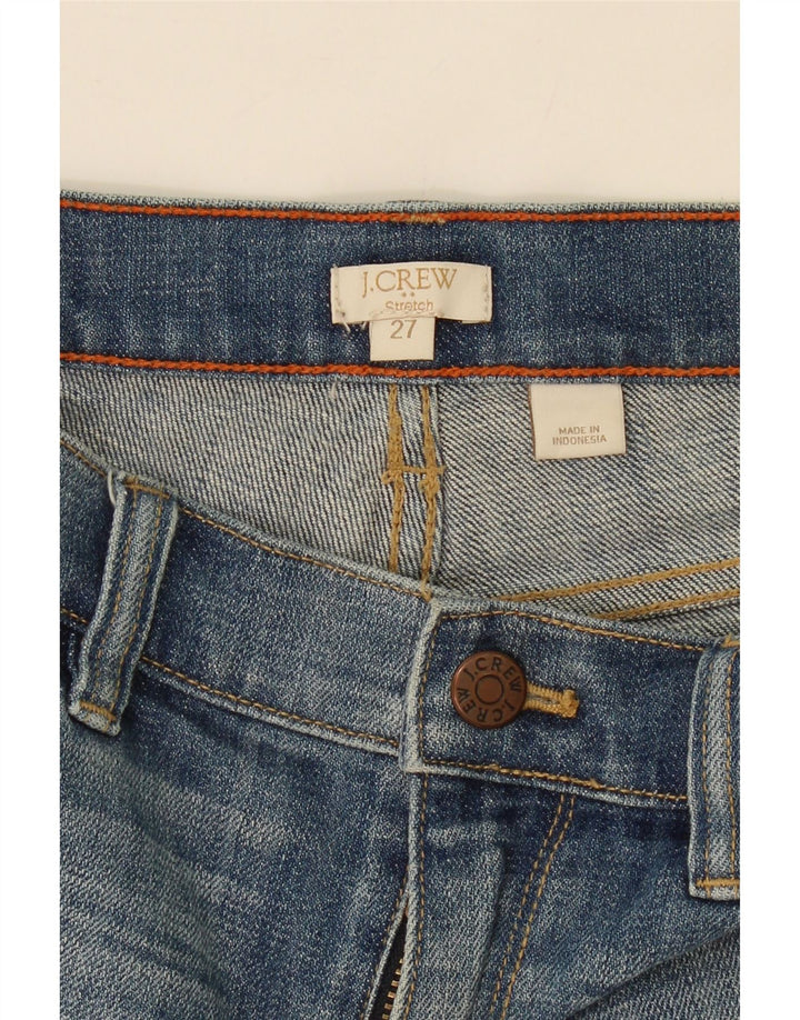 J. CREW Womens Denim Shorts W27 Small Blue Cotton Vintage J. Crew and Second-Hand J. Crew from Messina Hembry 