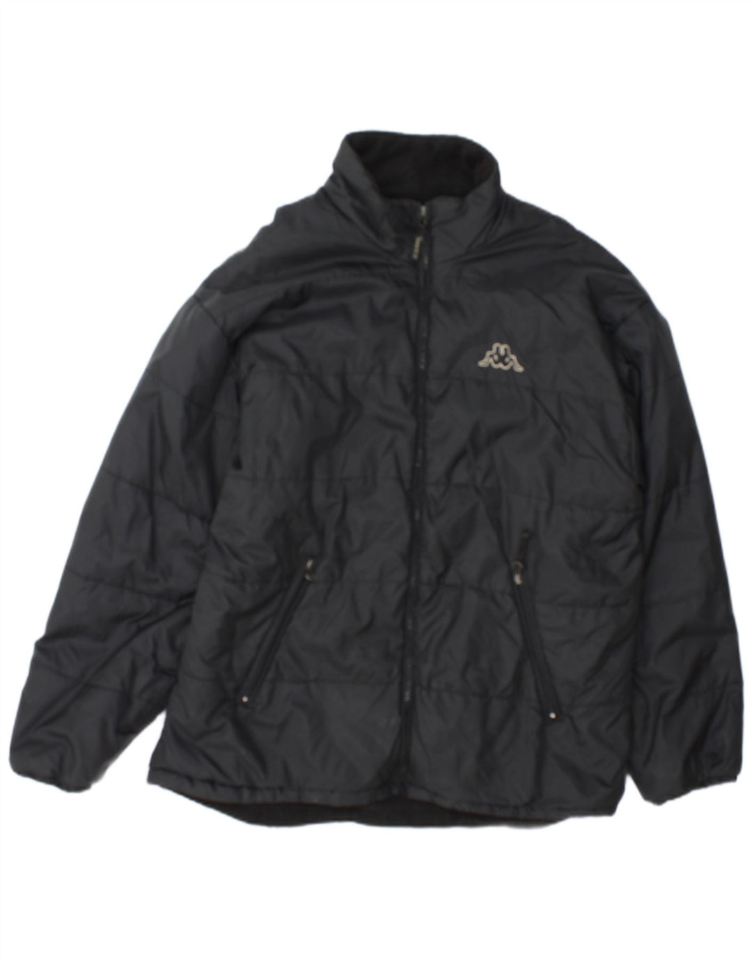 Kappa Mens Padded Jacket UK 40 Large Black