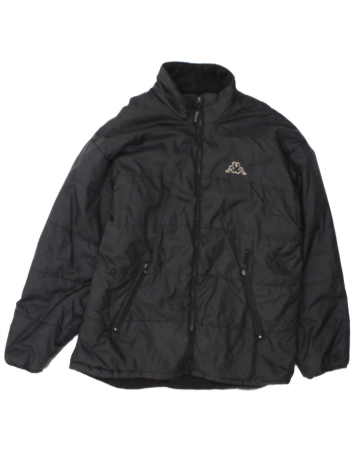 Kappa Mens Padded Jacket UK 40 Large Black