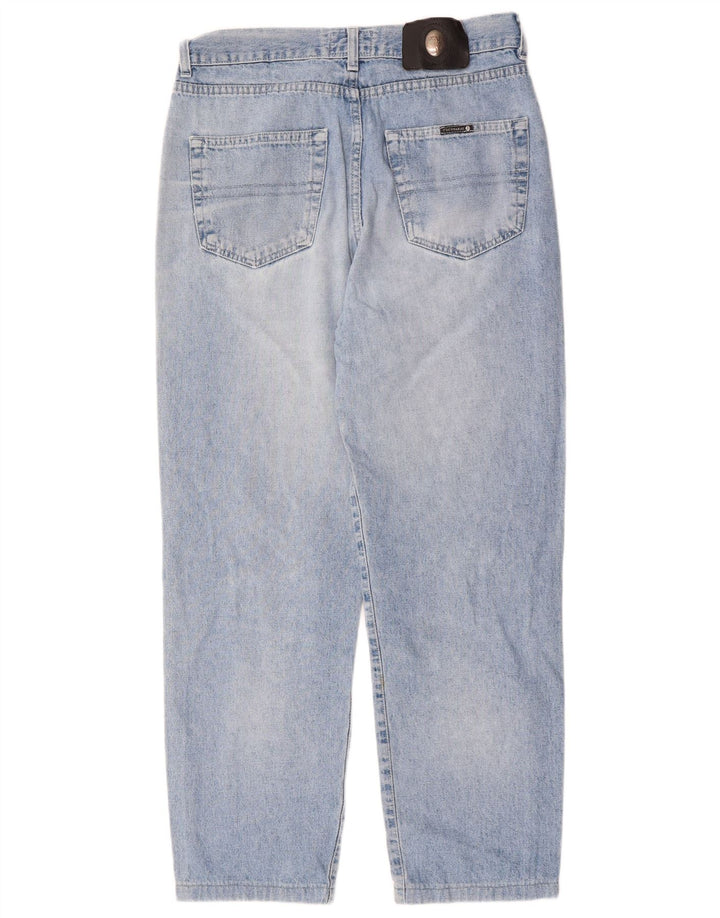 TRUSSARDI Herre tilspidsede jeans W33 L28 Blå