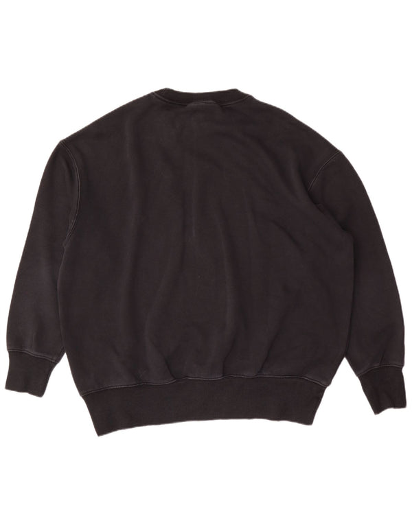 Nike Mens Loose Fit Sweatshirt Jumper Small Black Cotton