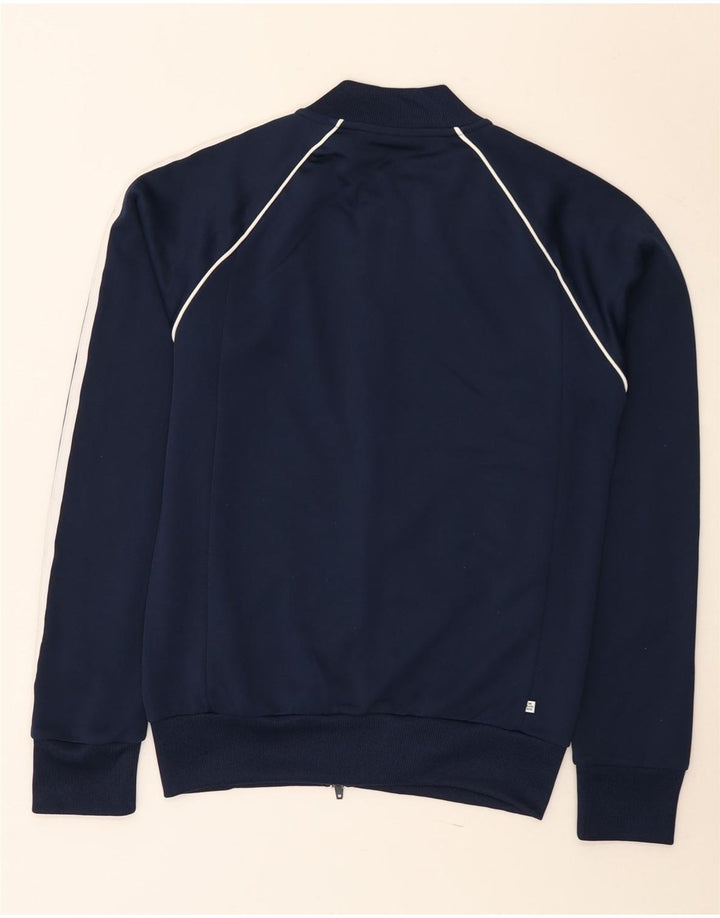 Adidas Mens Tracksuit Top Jacket XS Navy Blue Polyester