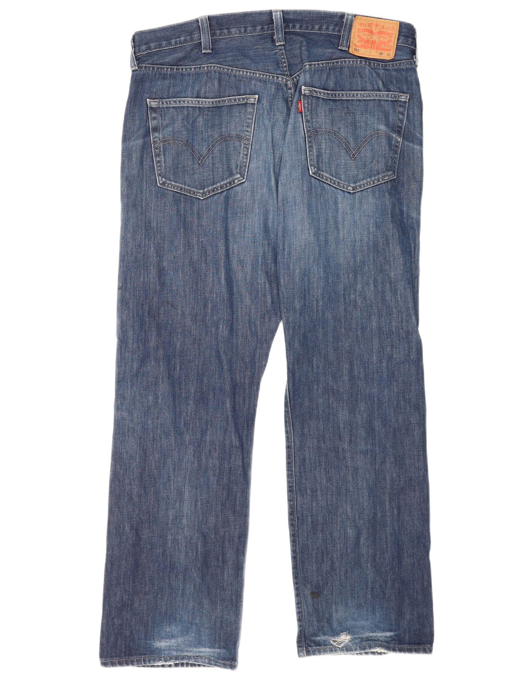 Męskie proste dżinsy Levi's W40 L32 Niebieski klasyczny