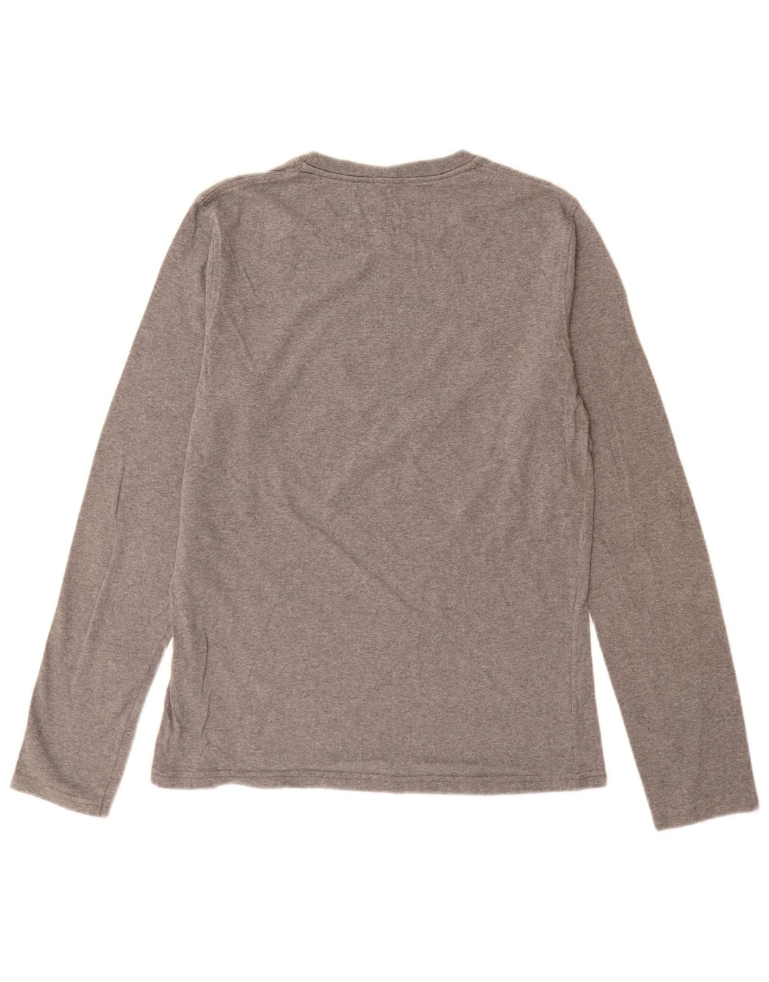 Benetton Boys Grafisk Top Langærmet 15-16 år Medium Grey Flecked