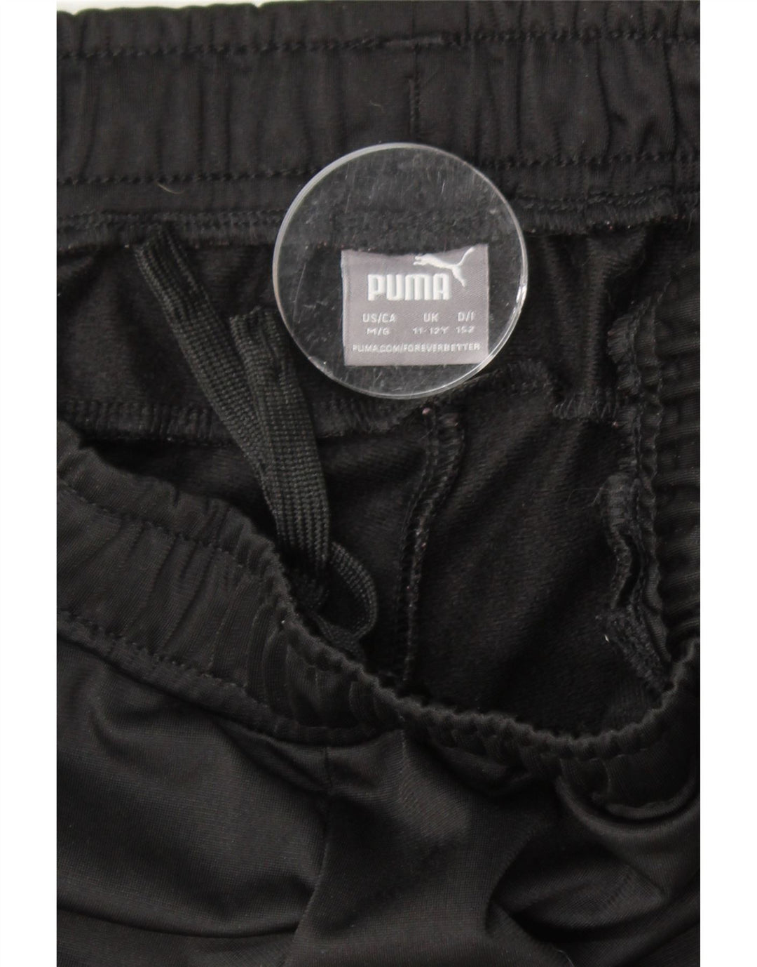 PUMA Boys Tracksuit Trousers 11-12 Years  Black Vintage Puma and Second-Hand Puma from Messina Hembry 