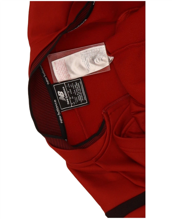 New Balance Mens Liverpool Graphic Tracksuit Top Jacket Medium Red