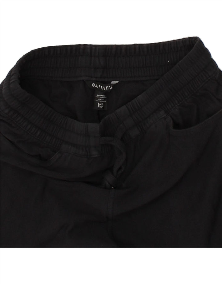 ATHLETA Mens Tracksuit Trousers Small  Black Cotton Vintage Athleta and Second-Hand Athleta from Messina Hembry 