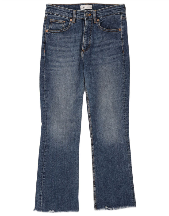 Zara Womens Bootcut Jeans EU 38 Small W28 L26 Blue