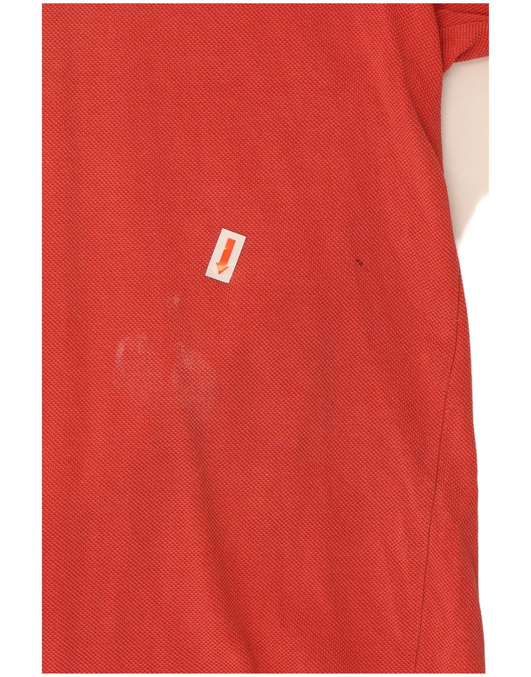 LACOSTE Mens Polo Shirt Size 4 Medium Red Cotton