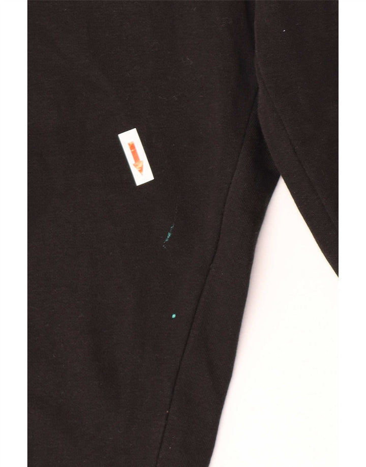 Puma Mens Tracksuit Trousers Joggers Medium  Black Cotton