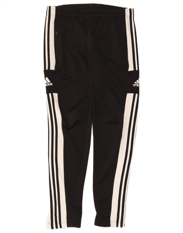 Adidas Mens Graphic Tracksuit Trousers Medium Black Polyester