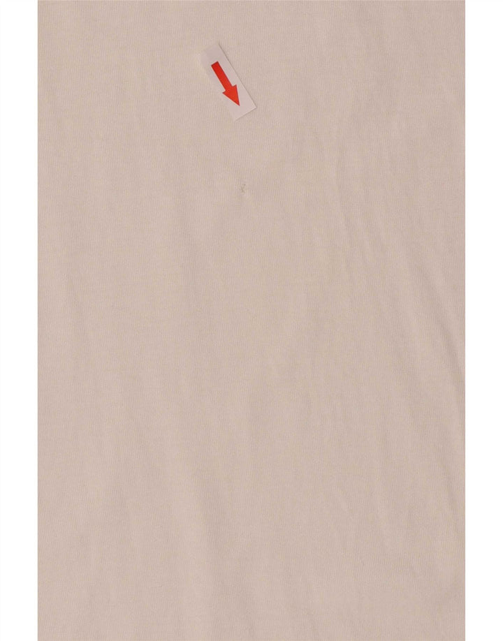 Fila Mens T-Shirt Top 2XL White Cotton
