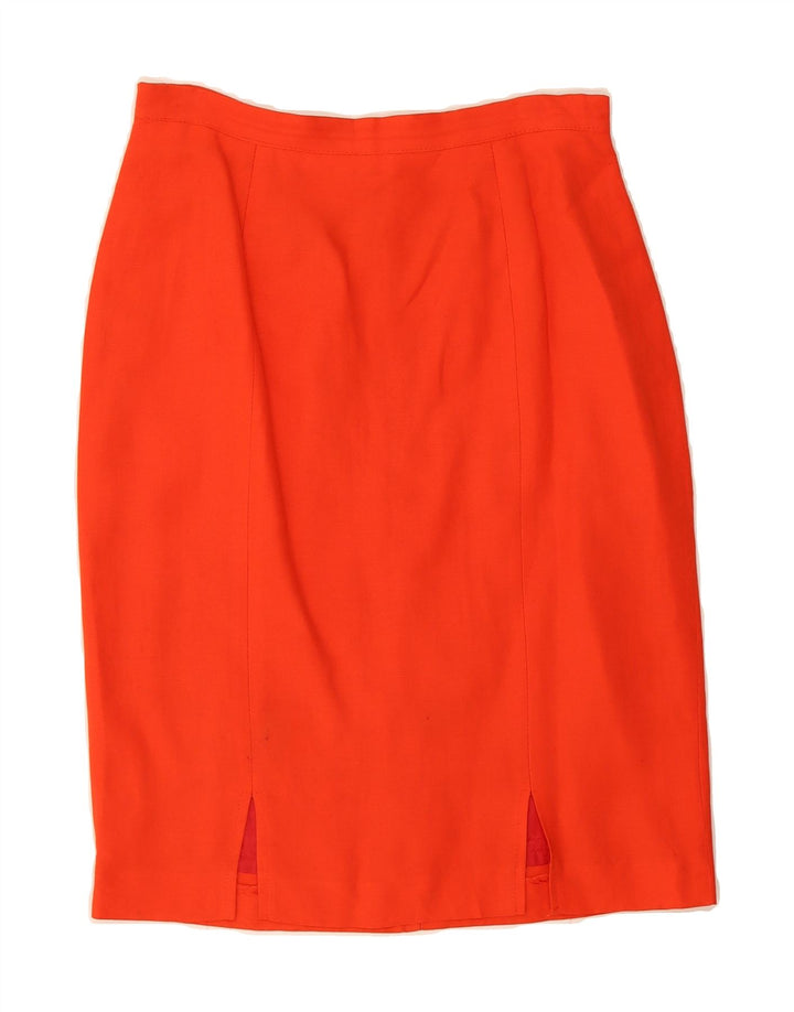 RENATO BALESTRA Womens Pencil Skirt W30 Medium  Red Vintage Renato Balestra and Second-Hand Renato Balestra from Messina Hembry 