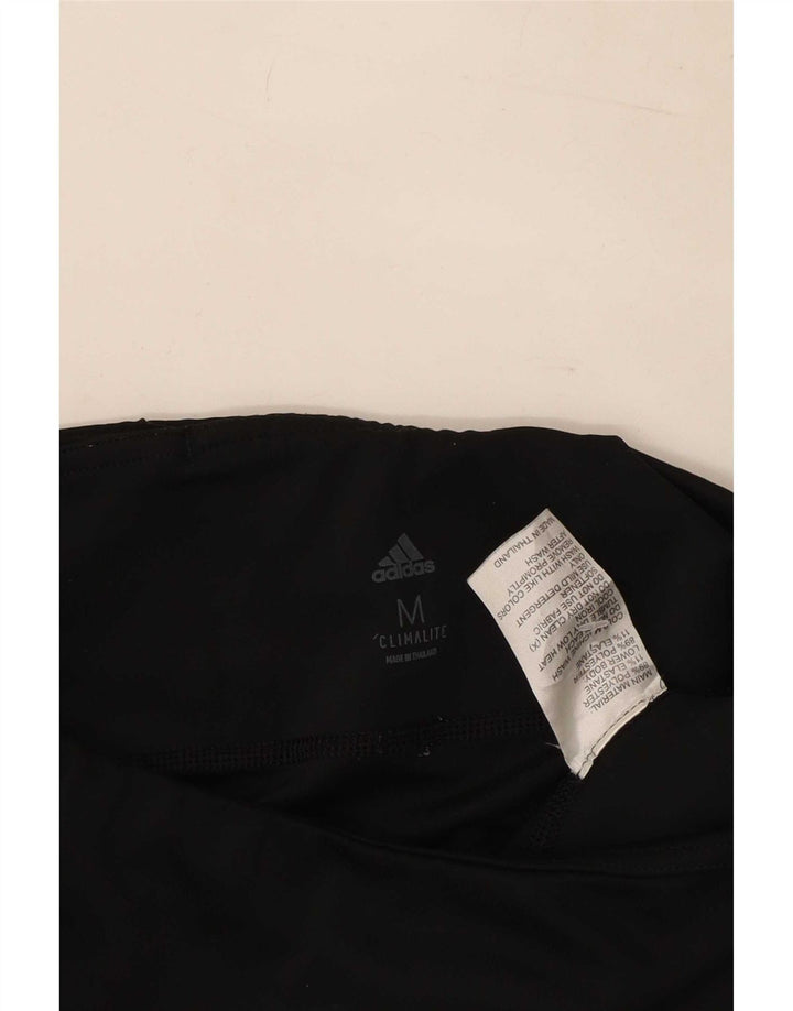 Γυναικείο κολάν Adidas Climalite UK 12 μεσαίο μαύρο πολυεστέρα