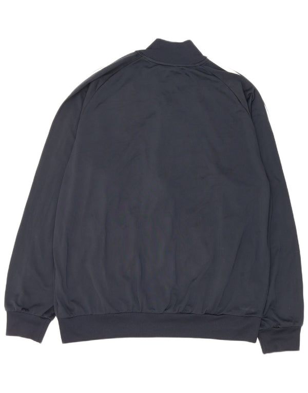 Adidas Mens Clima 365 Tracksuit Top Jacket Large Navy Blue Polyester