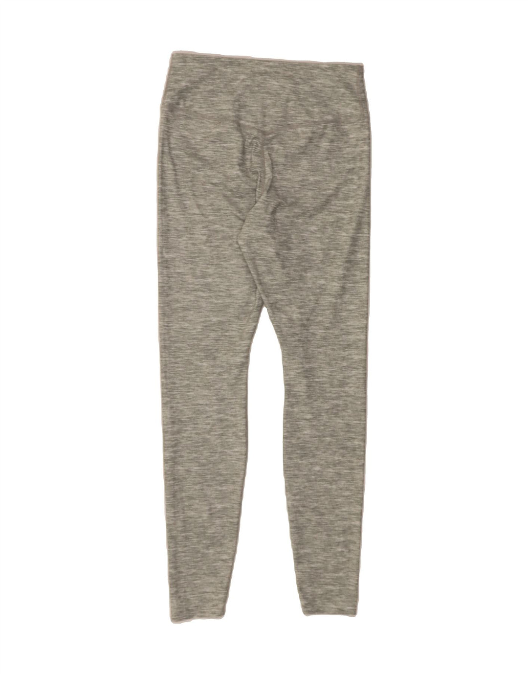 NIKE Womens Dri Fit Leggings UK 12 Medium  Grey Flecked Polyester Vintage Nike and Second-Hand Nike from Messina Hembry 