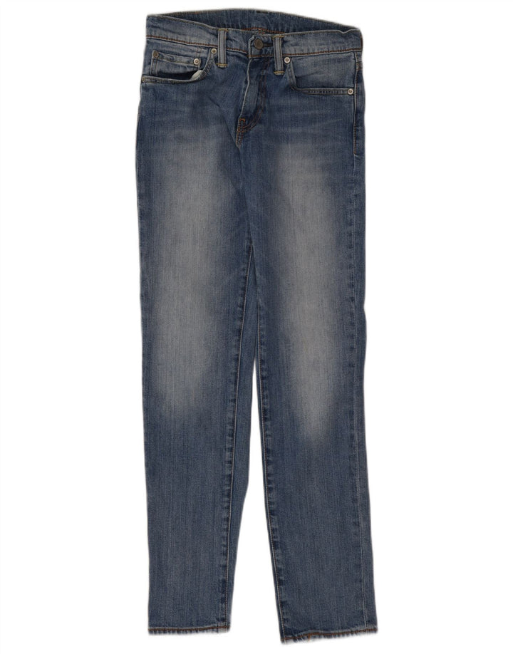 Levi's Mens 511 Slim Jeans W28 L32 Blue Cotton