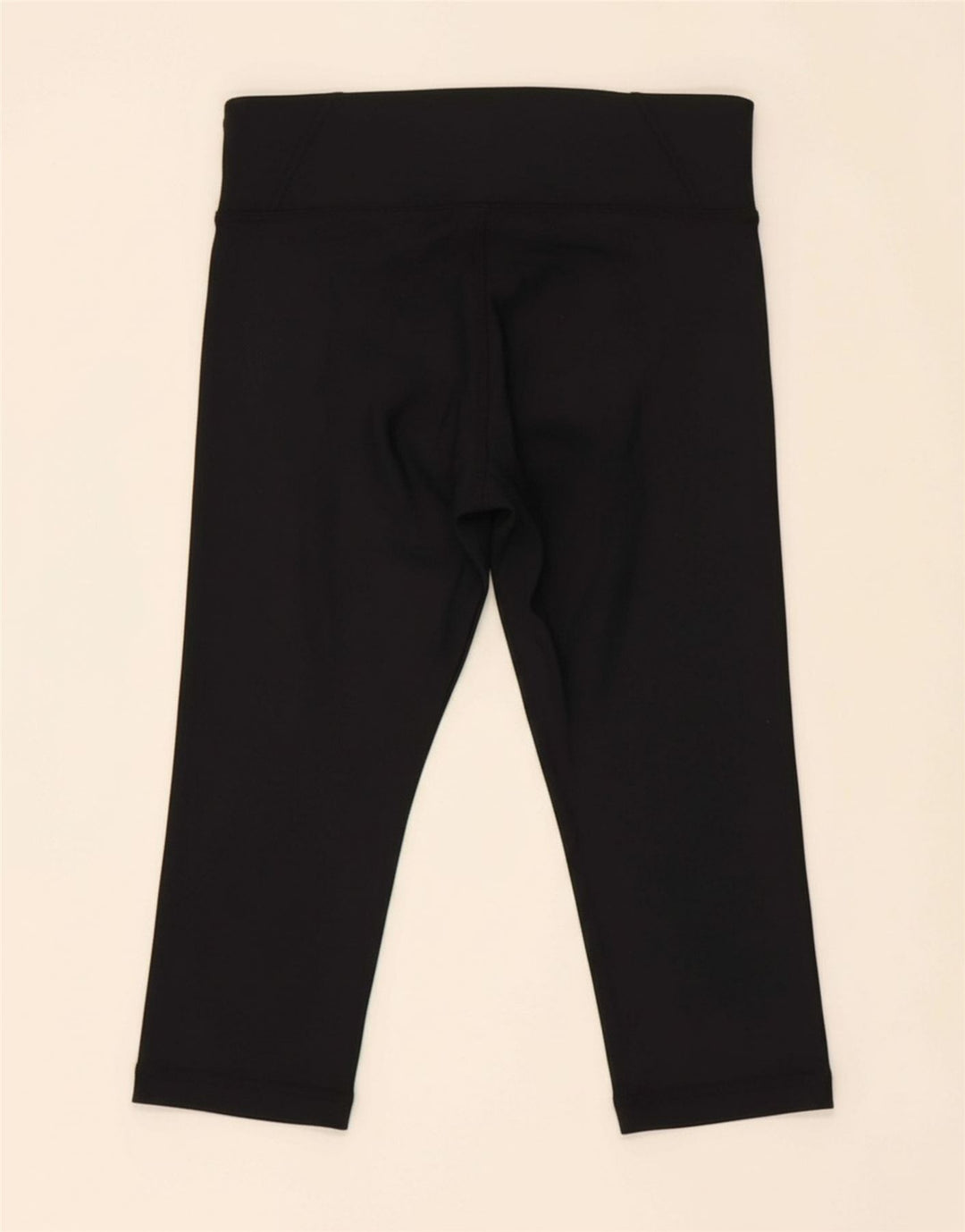 UNDER ARMOUR Womens Capri Leggings UK 8 Small  Black Nylon