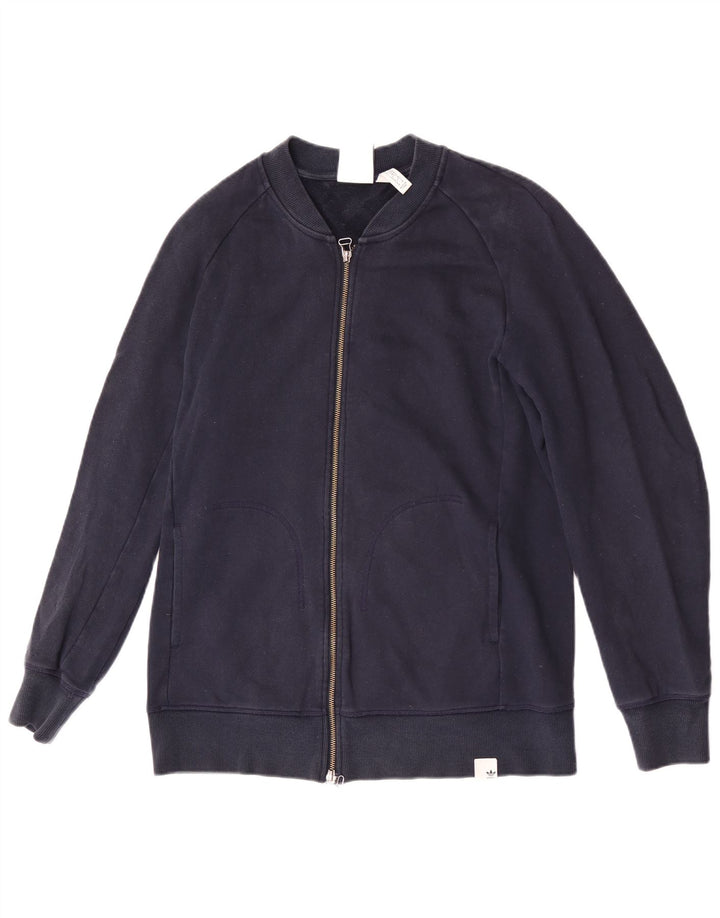 Giacca da ginnastica da uomo Adidas media blu navy