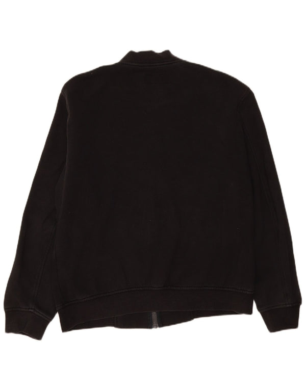 Michael Kors Mens Graphic Chándal Top Chaqueta Grande Algodón Negro