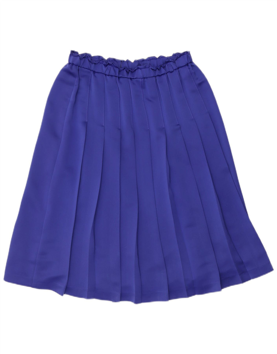 ARA Womens Pleated Skirt IT 42 Medium W30 Blue Polyester