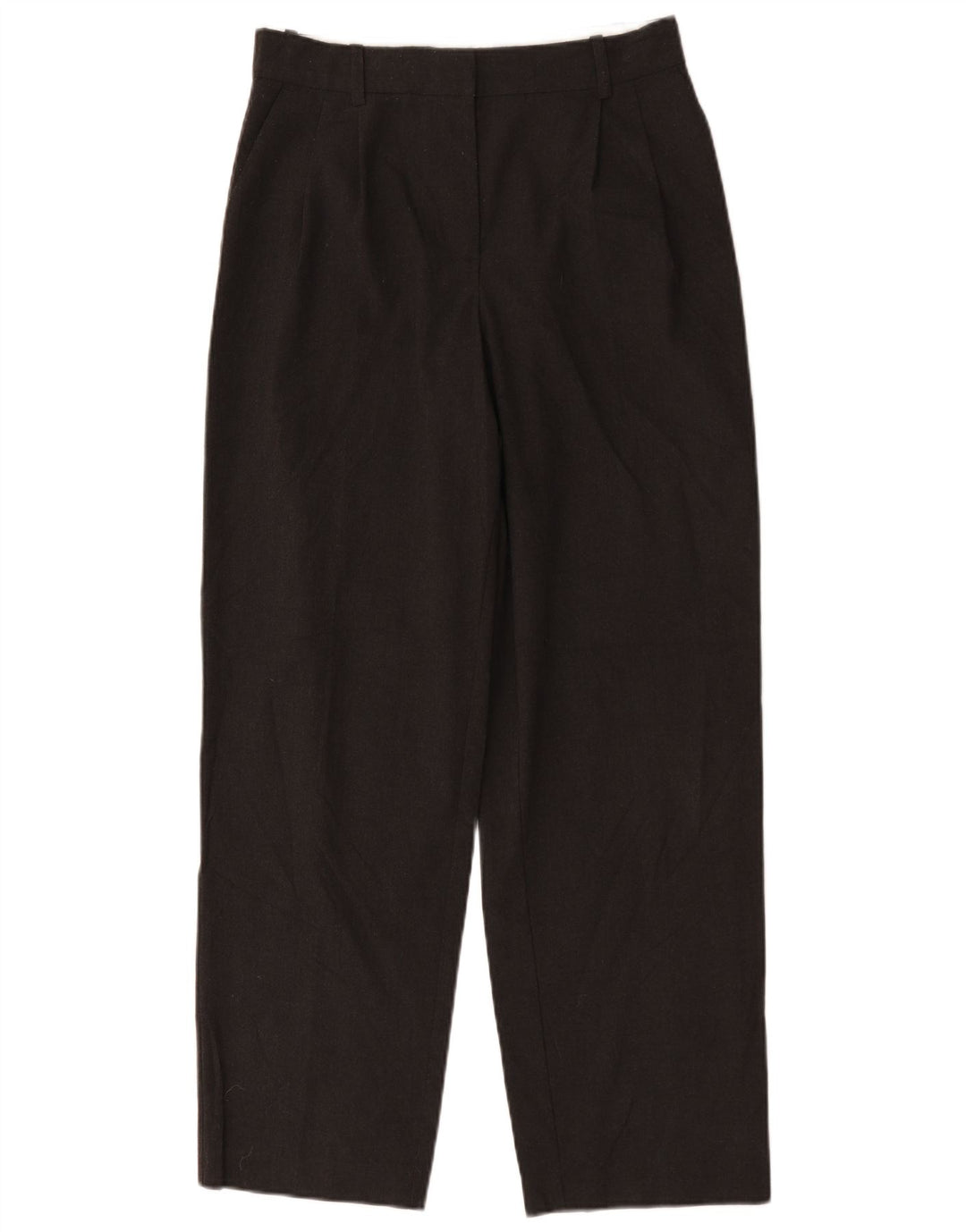 Zara Dame Pegged Suit Bukser Small W26 L29 Grå Polyester