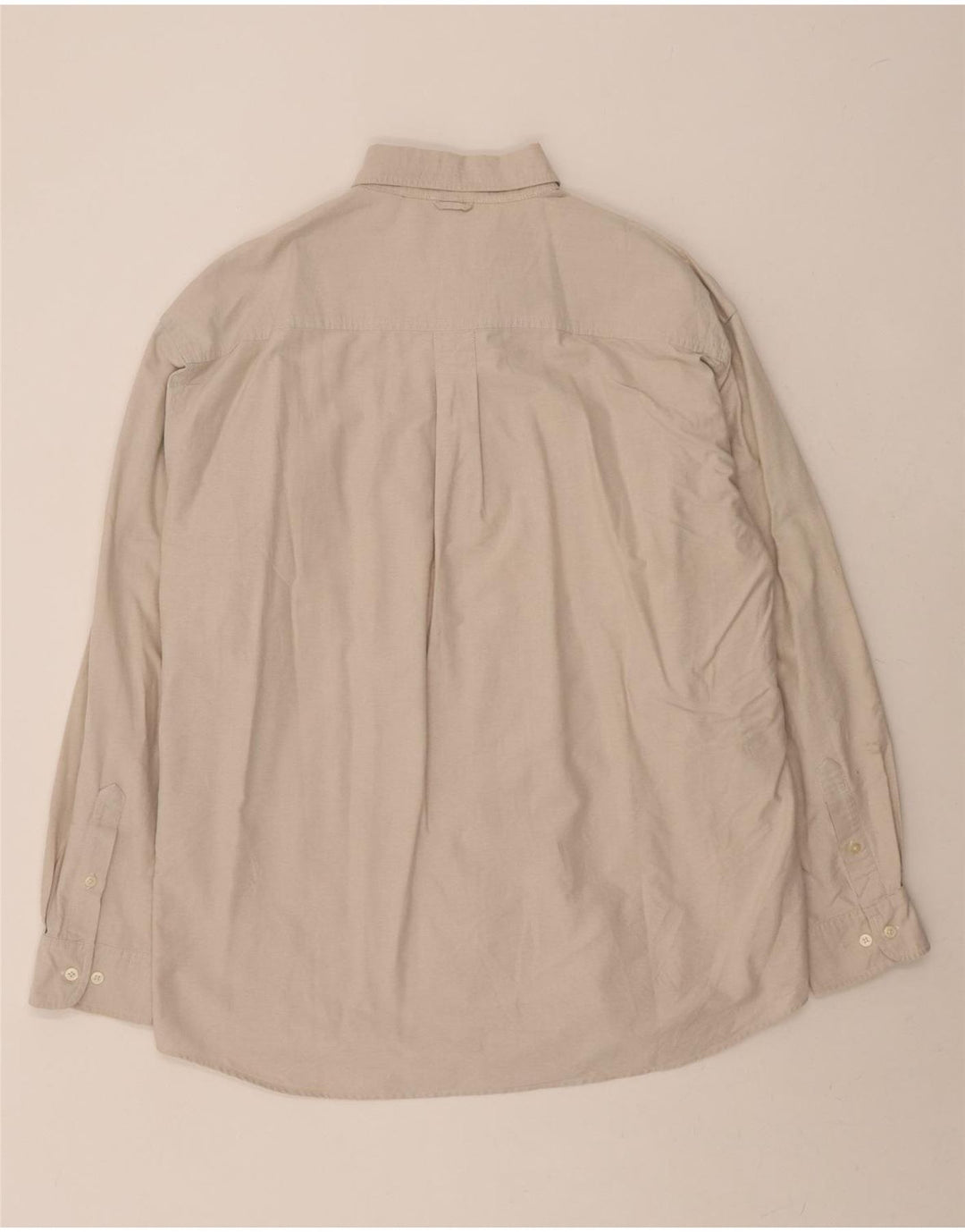 TIMBERLAND Mens Shirt Large Beige Cotton Vintage Timberland and Second-Hand Timberland from Messina Hembry 