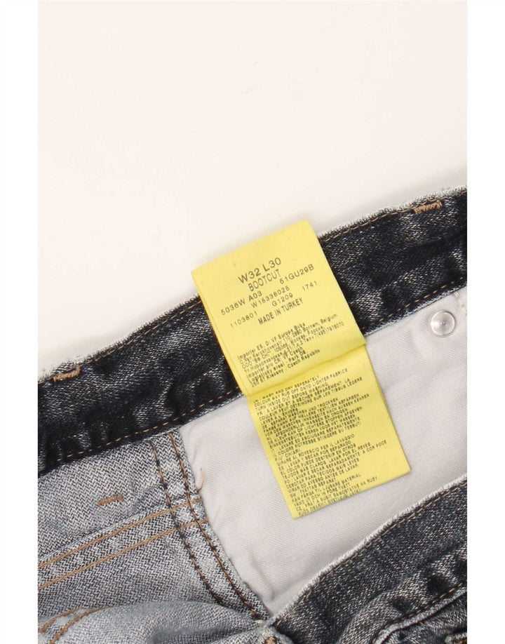 Wrangler Herre Bootcut Jeans W32 L27 Blå Bomuld