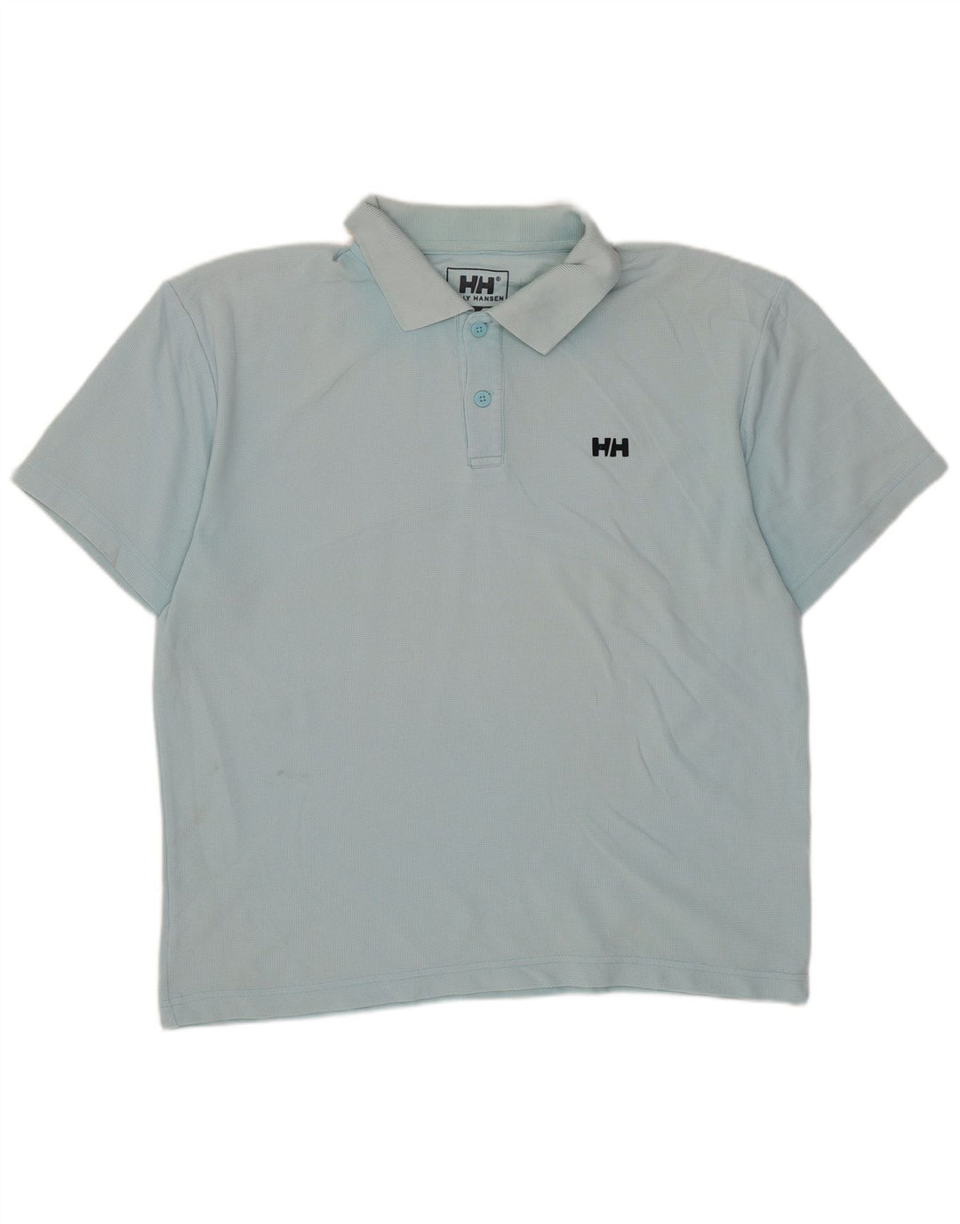 Helly Hansen Mens Polo Shirt Large Blue