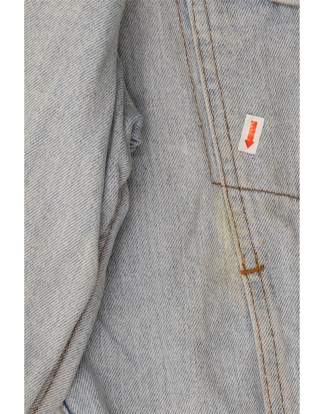 RIFLE Mens Denim Jacket UK 40 Large Blue