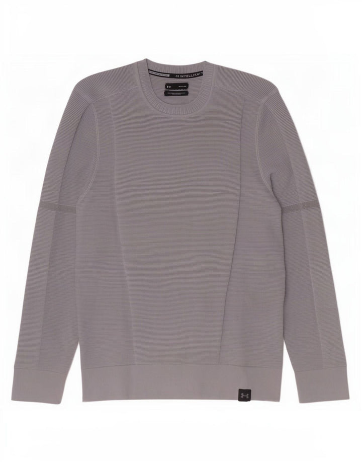 Under Armour Herre Crew Neck Jumper Sweater Small Blue