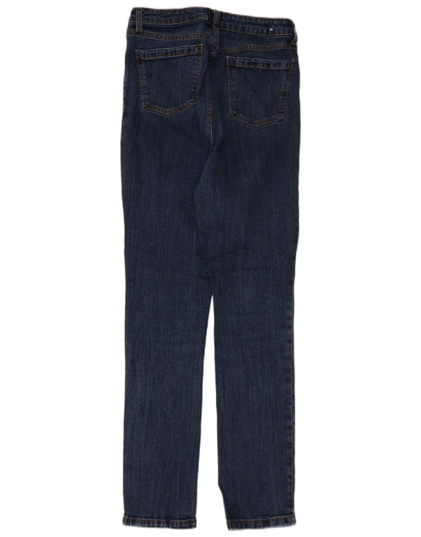 John Lewis Jean slim pour femme UK 10 Small W28 L29 Bleu Coton