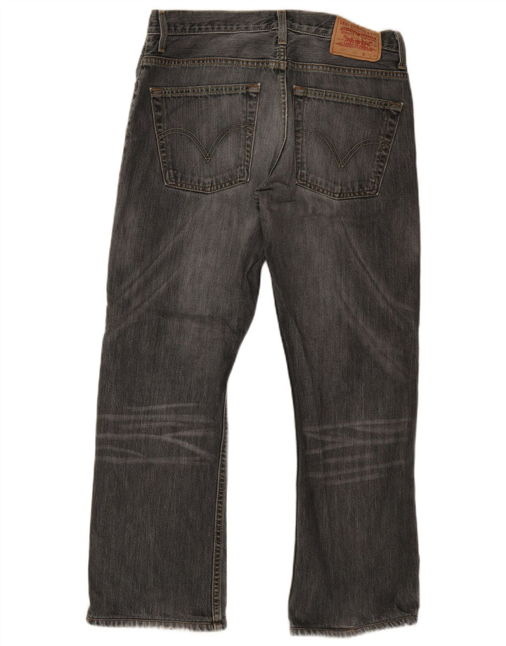 Levi's Mens 507 Bootcut Jeans W33 L28 Grey