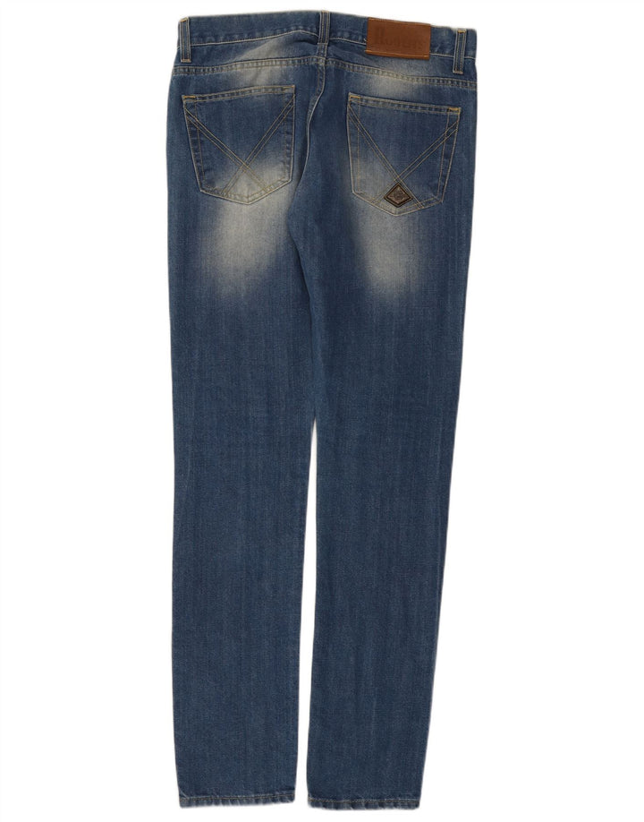 Roy Rogers Mens Slim Jeans W32 L32 Blue Cotton