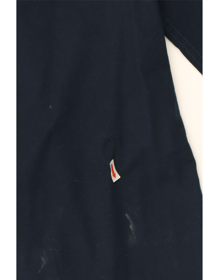 TOMMY HILFIGER Mens Shirt Small Navy Blue Cotton Vintage Tommy Hilfiger and Second-Hand Tommy Hilfiger from Messina Hembry 