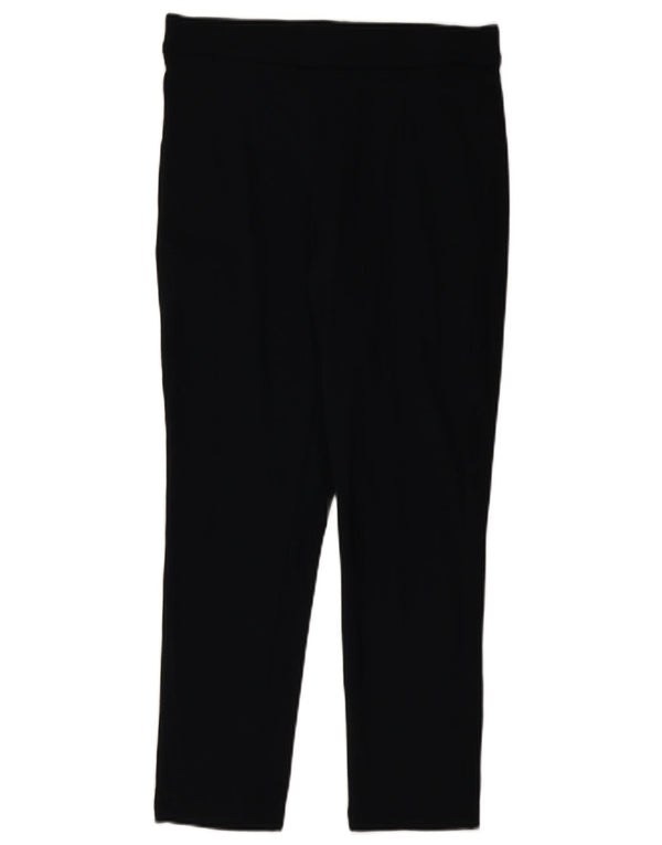 Pantaloni casual subțiri pentru femei Marks & Spencer UK 12 Medium W32 L26 Negru