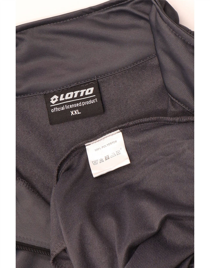 Ανδρική φόρμα Lotto Top Jacket 2XL Grey Polyester