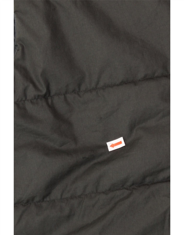 NIKE Boys Padded Gilet 13-14 Years XL Black Polyester