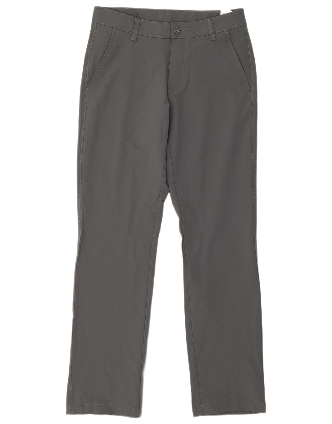 Under Armour Mens Slim Chino Trousers W30 L32 Grey Polyester