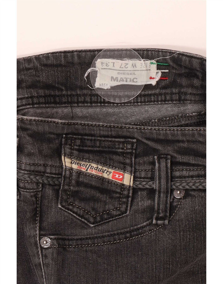 Diesel Womens Matic Skinny Jeans W27 L29 Grey