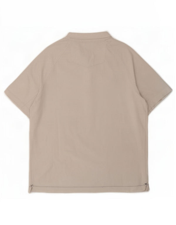 Fat Face Herre T-Shirt Top Medium Hvid Bomuld