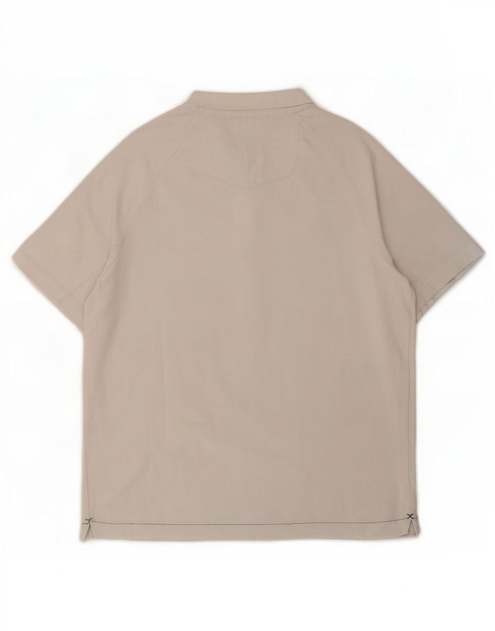 Fat Face Bărbați Tricou Top Medium Alb Bumbac