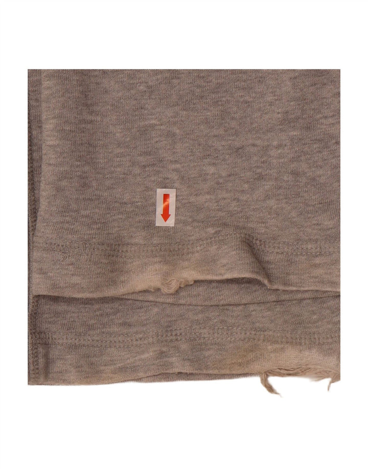 REEBOK Mens Tracksuit Trousers XL Grey Cotton