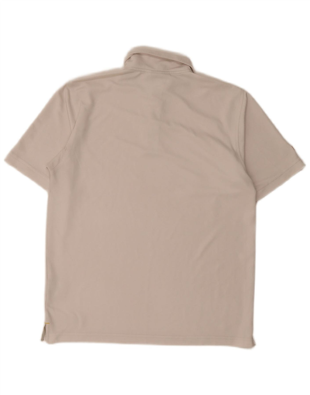 Polo da uomo Lotto Large in poliestere bianco