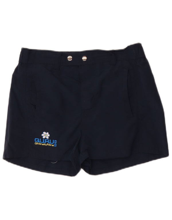 Guru Damen Badeshorts UK 10 Small Marineblau