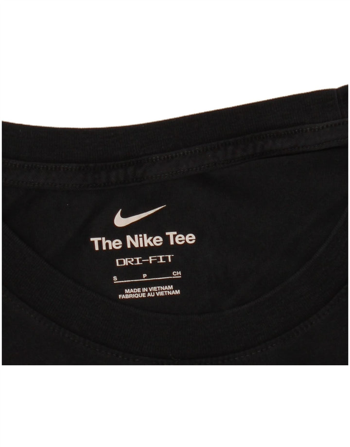 Nike Mens Dri Fit T-Shirt Top Small Black