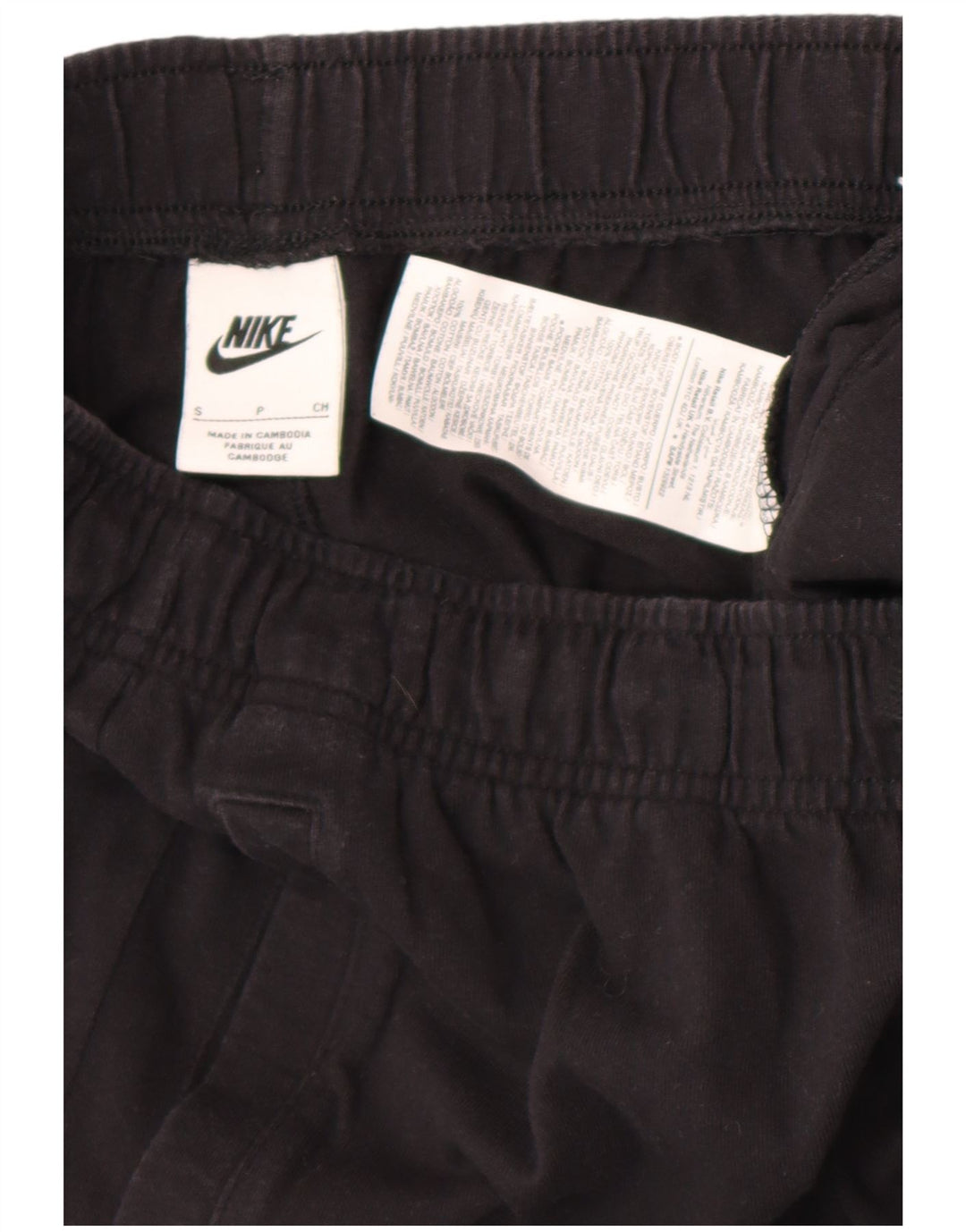 Pantaloncini sportivi Nike da uomo piccoli in cotone nero