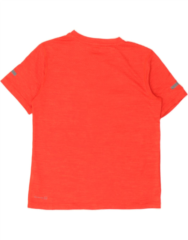 RUSSELL ATHLETIC Boys T-Shirt Top 10-11 Years Large  Red Polyester Vintage Russell Athletic and Second-Hand Russell Athletic from Messina Hembry 