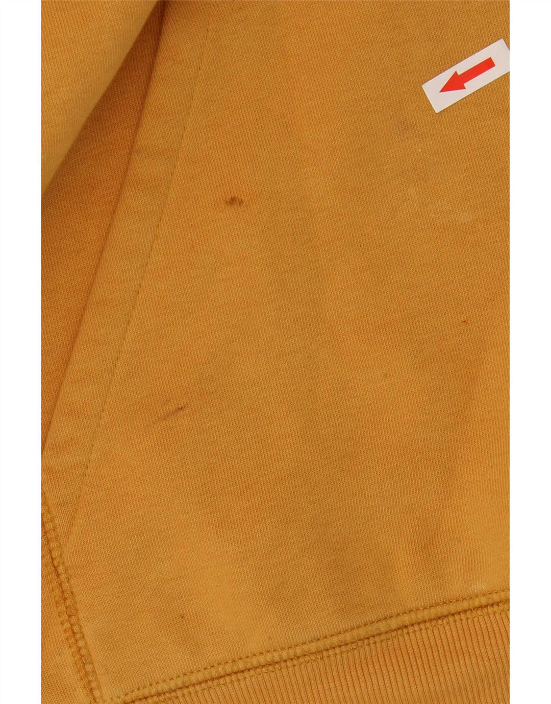 Carhartt Mens Hoodie Jumper Medium Yellow Cotton